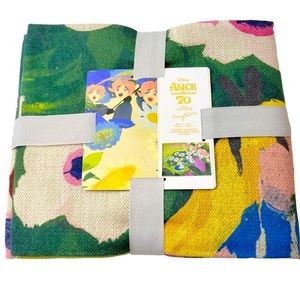 NWT DISNEY ALICE IN WONDERLAND 70th
ANNIVERSARY THROW MARY BLAIR DESIGN